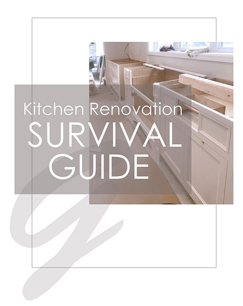 Kitchen Renovation SURVIVAL GUIDE