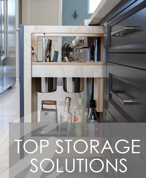 Storage Solutions to include in your Kitchen Remodel