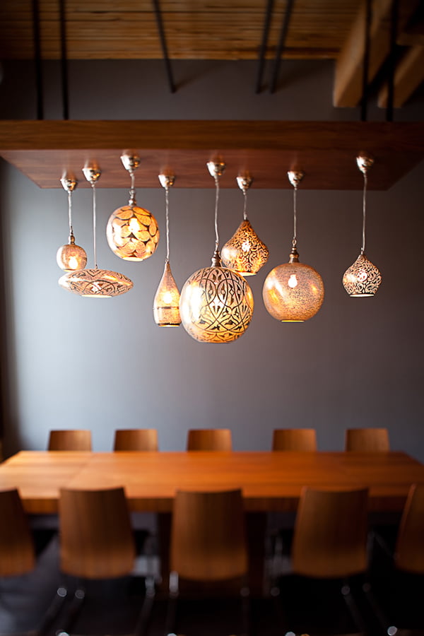 renovation dining room custom dining room with statement light fixture