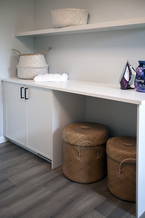 laundry room renovation winnipeg home laundry room reno with custom cabinets