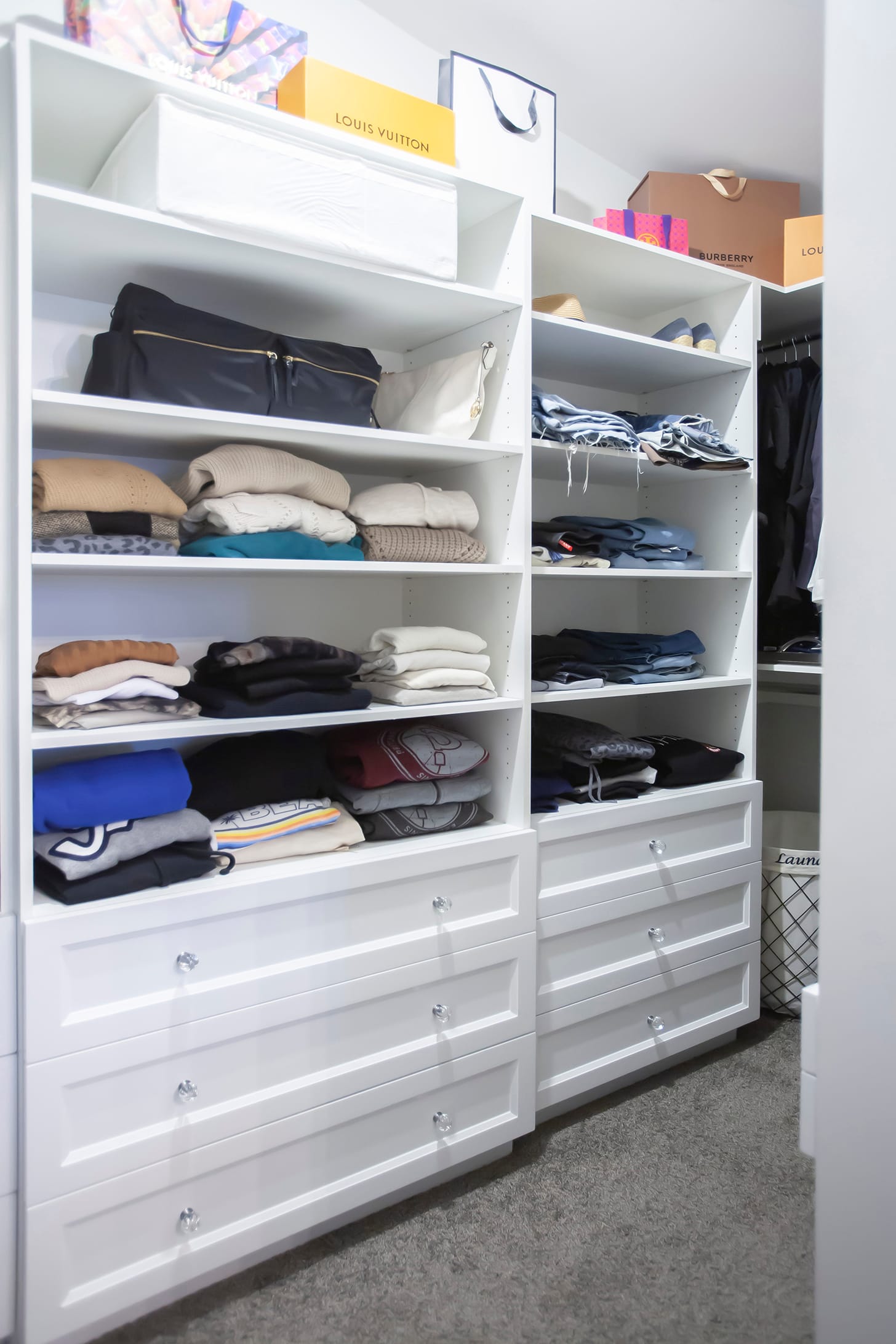 ensuite walk in closet renovation
